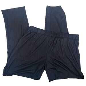 NWT Lucky Brand Black Drawstring Waist Lounge Pants Size Medium